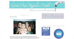 Desktop Screenshot of gooddayregularpeople.com